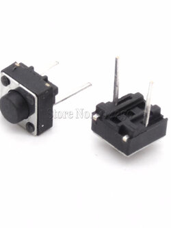 Push Button Switch สวิตช์กดติดปล่อยดับ 2 ขา 6x6x5mm