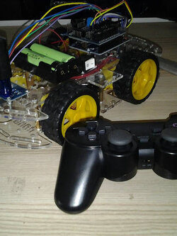 ชุดคิท รถบังคับ Arduino ด้วย Wireless Joystick PS2