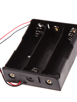 รางถ่าน 18650 3 ก้อน