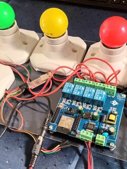 ชุดคิท IoT ESP32 2 in 1 เปิดปิดไฟ ผ่าน อินเตอร์เน็ต ด้วย BLYNK / ESP Rainmaker