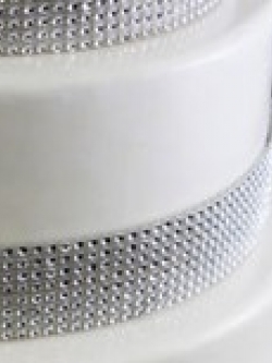 ริบบิ้น เพรชหลุม(สำหรับติดเค้กปลอม)