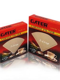 กระดาษกรองกาแฟดริปรูเดี่ยว สำหรับถ้วยกรองรูเดี่ยว