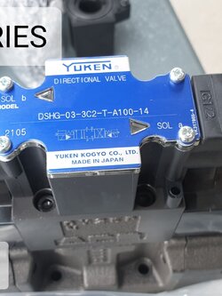 YUKEN DSHG-03, DSHG-04, DSHG-06, DSHG-10 โซลินอยด์วาล์ว ไฮโฟร์ ไฮเพรสเชอร์