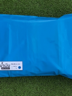 แพค 100 ใบ ซองไปรษณีย์พลาสติก สีฟ้าเข้ม ขนาด 28x38+4 cm เกรด A