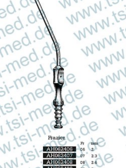 ที่ดูดของเหลวทางหู Suction tip frazier