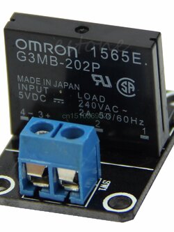 Relay 1 Channel 5V DC Solid State High Level Trigger