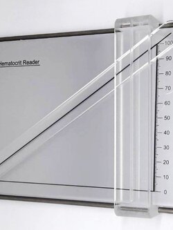 แผ่นอ่านค่าอัดแน่นเม็ดเลือดแดง Reader for Hematocrit