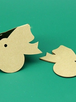 ป้ายปิดปากถุงทรงโบว์คราฟ