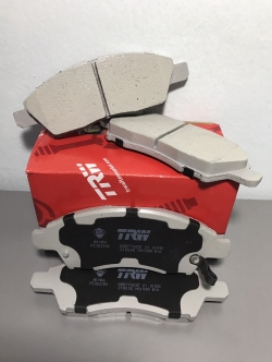 ผ้าเบรค-หน้า NISSAN Tida 1.6 และ 1.8 ปี 2006 ขึ้นไป (TRW-DTEC)