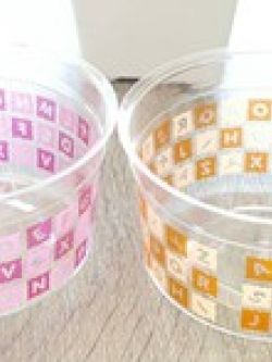 ถ้วย Gpps พิมพ์ลาย