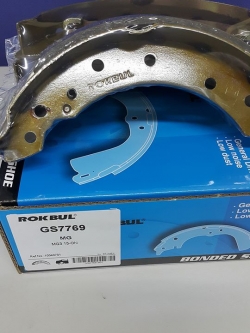 ผ้าเบรคหลัง MG3 ปี 2015 ขึ้นไป (ROKBUL)