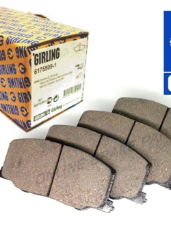 ผ้าเบรค-หน้า MITSUBISHI Attrage 1.2 ปี 2013 (GIRLING)