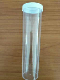 กล่องพลาสติกฝาขาว