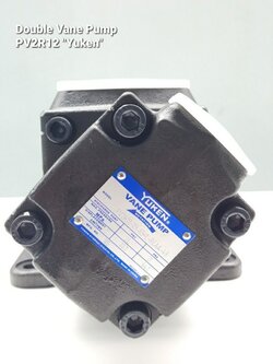 YUKEN PV2R12 | Double Vane Pump | เวนปั๊ม ปั๊มไฮดรอลิคสองตอน Hydraulic Vane Pump