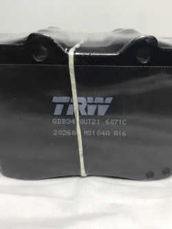 ผ้าเบรค TRW (หน้า) Toyota Fortuner 2.7 VVTi 4*4 ปี 2004 on UTEC (GDB3428)