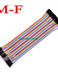 Jumper (F2M) cable wire 40pcs 2.54mm 20cm Female to Male