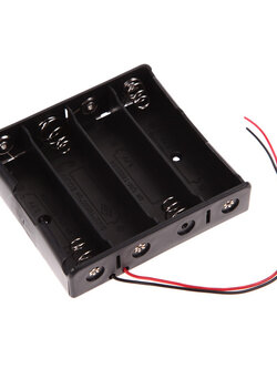 รางถ่าน 18650 4 ก้อน