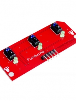 3 Channel CTRT5000 Track Sensor Infrared Line Module