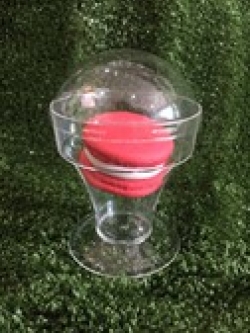 แก้วไอศครีม ฝาโดมพร้อมฝา IM60