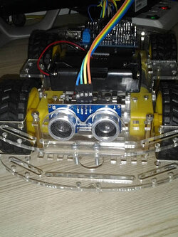 ชุดคิท หุ่นยนต์หลบสิ่งกีดขวาง Arduino 4WD V1