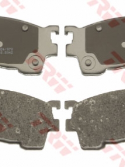 ผ้าเบรค TRW ล้อหน้า Mazda 323 Protege 2.0 ปี 1998-2004 DTEC (GDB1139)