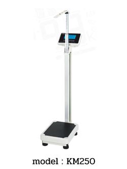 เครื่องชั่งน้ำหนักพร้อมวัดความสูงและคำนวรค่า BMI ระบบดิจิตอล ยี่ห้อ ZEPPER รุ่น MK250C