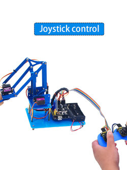 ชุดแขนกล Arduino ควบคุมผ่านจอยสติ๊ก และ แอพมือถือ