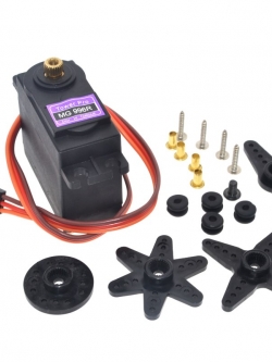 เซอร์โวมอเตอร์ MG996R พร้อมกับอุปกรณ์เสริม