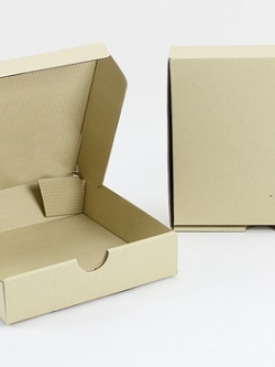 กล่องลูกฟูก พิซซ่า 7 นิ้ว ไม่มีช่องด้านหลัง