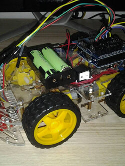 ชุดคิท หุ่นยนต์เดินตามเส้น 4WD 3 เซ็นเซอร์ CTRT5000