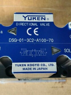 วาล์ว DSG-3C2 | โซลินอยด์วาล์ว YUKEN