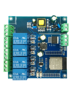 4 Channel Relay Module ESP32-WROOM Development Board