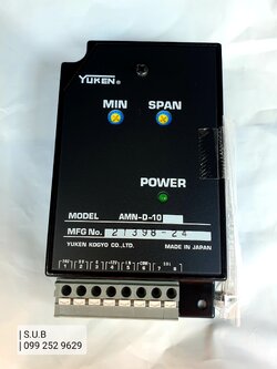 YUKEN AMN-D-10 | AMN-D-20T (10Ω) DC0-10V Power Amplifier | เพาเวอร์แอมป์ โฟลและเพรสเชอร์คอนโทรล | Flow & Pressure Control