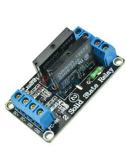 Relay 2 Channel 5V DC Solid State High Level Trigger