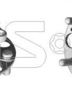 ลูกปืนดุมล้อ (หลัง) HONDA CR-V ปี 2012-2014 2WD 2.4 5สกรู (ABS)