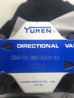 โซลินอยด์วาล์ว YUKEN DSG Series | วาล์วควบคุมทิศทาง ไฮดรอลิค Size 01-03 Coil AC-DC
