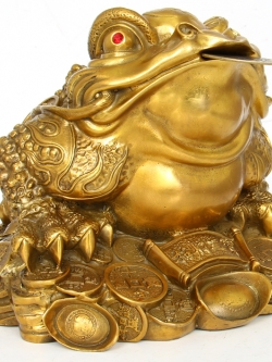 กบคาบเหรียญ (กบ 3 ขา) ช่วยเรียกทรัพย์