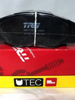 ผ้าเบรค-หน้า Toyota Hilux Vigo Champ 2WD ปี 2011 - 2015 (TRW-UTEC)