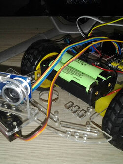 ชุดคิท หุ่นยนต์หลบสิ่งกีดขวาง Arduino Nano