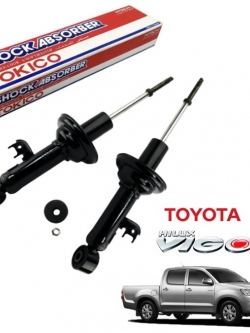tokico โช๊คอัพ-หน้า vigo 2wd (4x2) ธรรมดา ตอนเดียว ตัวเตี้ย ปี 2004 -2014