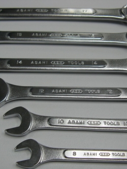ประแจแหวนข้างปากตาย ASAHI ขนาด 6 มิล