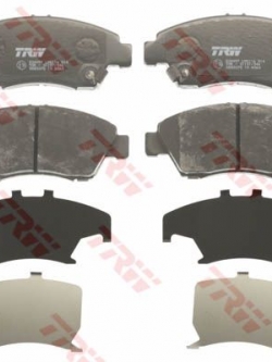 ผ้าเบรค (หน้า) Honda City 1.5 E-VTEC ปี 2008 - 2013 (TRW-DTEC)