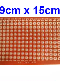แผ่นปริ๊นอเนกประสงค์ Prototype PCB 9x15cm