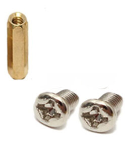 เสารองแผ่นพีซีบีโลหะแบบเหลี่ยม 8 mm 10 ชิ้น