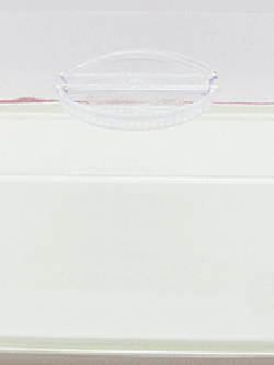 ถาดพักเค้กใหญ่ตัวครีม+ฝาใส