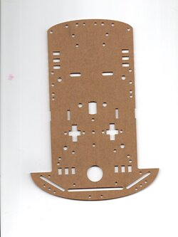 แชสซี 2WD Chassis สำหรับ Robot Car