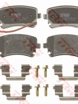 ผ้าเบรค TRW ล้อหลัง Volkswagen Caravelle T5 ปี 2005 COTEC (GDB1557)