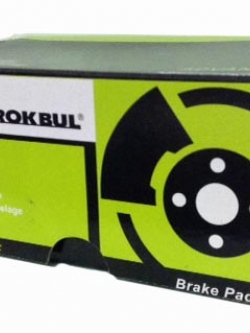 ผ้าเบรค-หน้า Mazda 2 ปี 10 - 14 (ROKBUL)