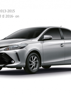 ผ้าเบรก-หน้า COMPACT TOYOTA VIOS 1.5E , J ปี 2013-20415 ,1.5 S G E J ปี 2016-on , YARIS 1.2E J ปี 2013-on