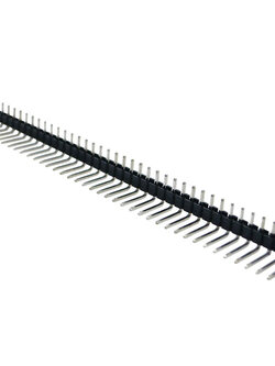 2.54 mm Right Angle Single Row Pin Male Header 40 Pin